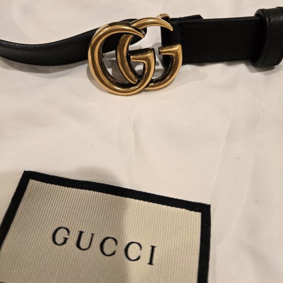 GG Marmont thin belt including the dust bag - Picture 5 of 15